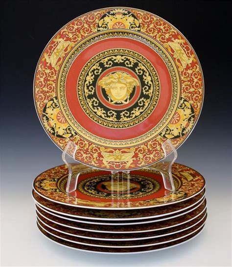 versace plate set price|versace by rosenthal dinnerware.